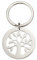 unift Albero Della Vita Portachiavi Per Donne Uomini In Acciaio Inox Chic Charm Albero Della Vita Catena Chiave Norreno Viking Pagano Amuleto Gioielli, Argento, Medium
