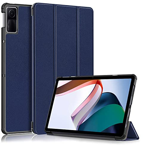 XITODA Funda para Xiaomi L83 Redmi Pad 10.61'' 2022,Protección de Piel PU mit Stand Función Cover para Xiaomi Redmi Pad L83 10.61 Pulgadas Tablet,Azul Oscuro