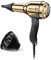 Valera, Swiss Steel Master Light, professioneller Haartrockner aus goldfarbenem Stahl, leichter Föhn mit leistungsstarkem Motor, 3 Temperaturstufen, Ionen-Generator, 2100 W