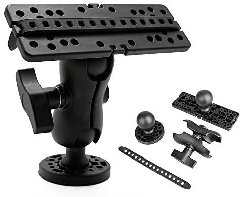 MDEOOSKY Fischfinder-Halterung, Universell für Garmin GPSMAP & Striker 5 Serie, Verstellbar, Stabil & Flexibel, Boot & Kajak Kompatibel