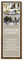 Close Up Posterrahmen 30,5 x 91,5 cm Eiche dunkel
