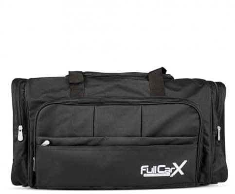 AutoFullCar – Bolsa Detailing Coche FullCarX 60x25x25 cm | Organizador Maletero para Productos Limpieza, Herramientas Detailing, Pulidora Orbital, Espuma, Foamer