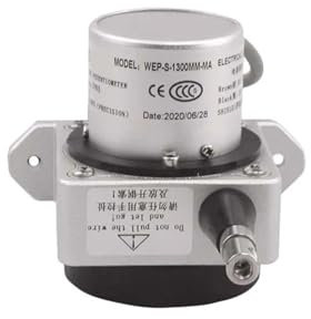 RWRAPS lineare wegsensoren WEP-S 100–1000 mm Drehgeber Zugseil Widerstand Potentiometer Zugdraht Wegsensor (Color : 100mm-P Pul-se)