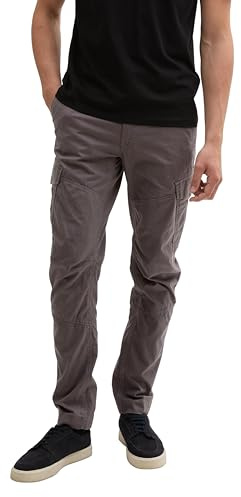 TOM TAILOR Denim Herren Slim Fit Jersey Chino Hose,11587 - Pavement Grey, L