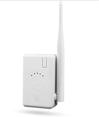 REIGY Router per Segnali di Telecamere Estesi, Ripetitore WiFi, 2.4Ghz, Cavo di alimentazione DC12V, Compatibile solo con i Sistemi