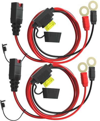 BOEEA GC008 X-Connect Compatible with NOCO Battery Charger, M10 XL(3/8in) Eyelet Terminal Connector Plug Extension Cord, Smart Battery Trickle Charger Cable Accessory