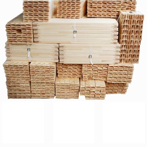 Kunstbruder© Keilrahmenleisten XXL – Stabiler Holzrahmen für Leinwand, Malerei & DIY-Bespannung (div. Formate) mit Holkeilen fertig zum Selbstbauen (40x50 cm)