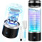 IUHFSIFS 6.0 Upgraded Hydrogen Water Bottle【UKCA Certified -3000+ PPB Viscosity】【8-Hour Hydrogen Lock】Hydrogen Water Bottle with 2025 Advanced SPE PEM Technique,Black