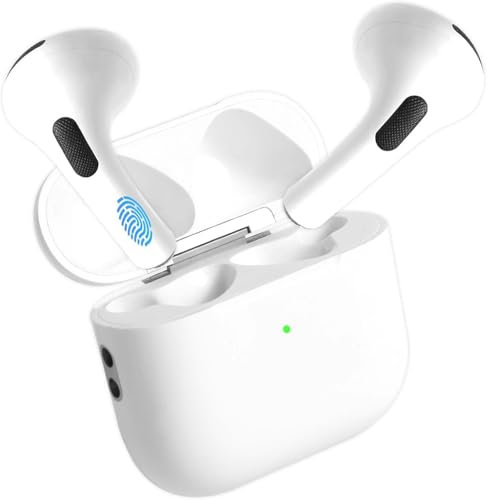 Ecouteurs Bluetooth sans Fil, Casque Bluetooth 5.3 Réduction Bruit Mic HiFi Stéréo 50H Durée Lecture IPX6 Étanche, Ecouteurs sans Fil Sport Contrôle Tactile pour iPhone Samsung Huawei Xiaomi Android