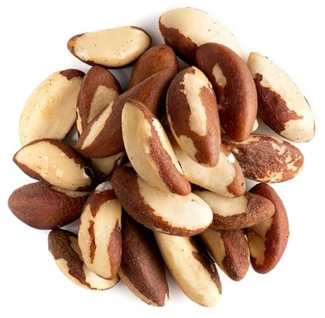 Raw Brazil Nuts | Natural Whole Nuts | Unsalted & Unroasted | High in Selenium | Vegan & Gluten-Free Snack | Packed in the UK (3 kg)