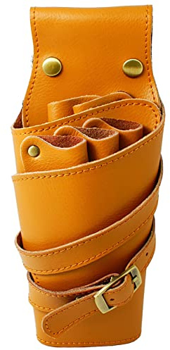 Friseur Tasche, Rindsleder Schere Tasche Messenger Barber Friseur Hundesalon Multicolor(D)