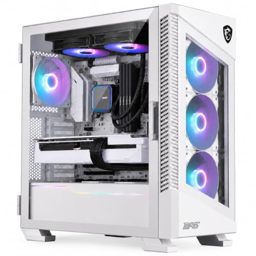 VIST Ice PC Gaming Ryzen 7 7800X3D - RAM 32GB - RX 9060 XT - SSD 1TB M.2 - W11 Pro