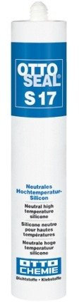 Otto OTTOSEAL S17 Hochtemperatur Silikon 310ml Kartusche C65 ROTBRAUN