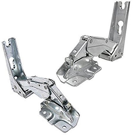 SPARES2GO Integrated Door Hinges fits Baumatic Fridge Freezer (Upper Lower, Left Right, 3362 3363 5.0 41,5, Fits Hettich)