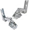 SPARES2GO Integrated Door Hinges fits Baumatic Fridge Freezer (Upper Lower, Left Right, 3362 3363 5.0 41,5, Fits Hettich)