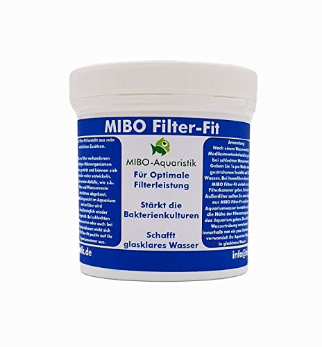 MIBO Filter-Fit 200g Aquarium Pflege Filteraktivator Filterbooster Filterstarter
