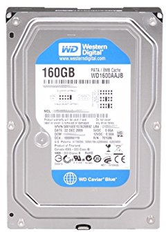 Western Digital Caviar Blue 160GB 3.5 ATA Paralelo Unidad de - Disco duro (3.5, 160 GB, 7200 RPM)