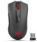 Redragon Mouse ottico wireless M652 da 2,4 G con ricevitore USB, mouse portatile per gaming e ufficio, 5 livelli DPI regolabili, 6 pulsanti per desktop, MacBook, notebook, PC, laptop, computer