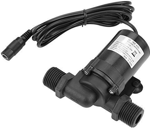 FTVOGUE Wasserpumpe Mini DC Brushless energiesparende Umwälzpumpe für Solarwarmwasserbereiter 24V -40~100