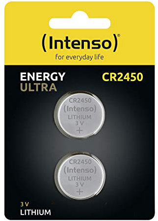 Intenso Energy CR2450 - Pilas de botón (Litio, 2 Unidades)