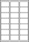 SmithPackaging A4 Self Adhesive Address Labels, 21 Labels Per Sheet, 100 Sheets, 63.5 x 38.1mm 2100 Labels