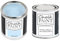 CHALK PAINT EVERYTHING Azzurro & FINITURA - Kit Pronto Vernicia e Proteggi (250 ml + 250 ml)