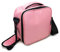 NERTHUS FIH 670-Bolsa termica Porta Alimentos con Bandolera y Dos Bolsillos Lunch Bag, Acero Inoxidable, Rosa Pastel, Sin Herméticos
