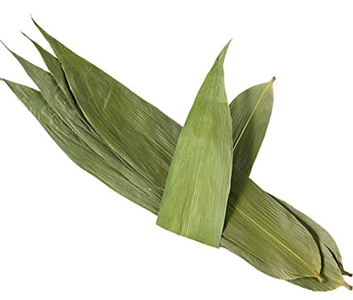 Infinitely Great Home Decor Center 100 feuilles de bambou naturel séché pour zongzi riz boulettes collantes