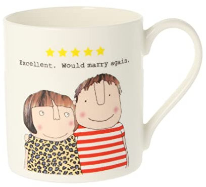 Rosie Made A Thing Excellent. Would Marry Again Bone China Mug Anniversary QRH73
