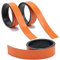 3x Magnet-Streifen Orange - ca. 2 cm x 1 m Magnetband zum markieren einteilen auf Whiteboards Lager-Regale Kalender - einfach zurechtschneiden - Magnet-Etiketten - mag255