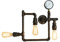 Leuchte.Store Wandleuchte Amarcord,Vintage Wandlampe aus Metall in Retro Style,Wasserrohr,Deckenleuchte 3 Flammig (E27 max.60Watt),Industrial