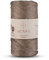 Sensy Premium 2 mm 230 Meter Glitzer Polyester-Seil, 90% Polypropylen, 10% Polyesterschnur, Makramee-Kordel 2 mm Häkeltasche Kordel Makramee Seil Häkelgarn Geschenk für Strickwaren (Nerz-Glitzer)