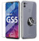 HuiYouMY hülle mit Glas 1Pcs Compatible with Gigaset GS5 & GS5 Pro Folie,mit Ring,hülle silikon stoßfest Compatible with Gigaset GS5 & GS5 Pro schutzhülle schutzfolie schutzglas Folie handyhülle