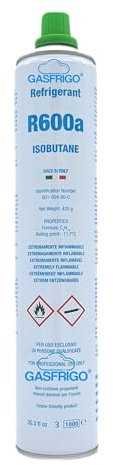 GASFRIGO® - Bombola gas R600A R600 420 gr - per freezer frigo congelatore