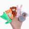 LOMTRATS 2024 Fingerpuppen, süße weiche Fingerpuppen für die frühe Bildung, Unterhaltung, Gute-Nacht-Geschichten, originelles Spielzeug, Kindergeschenke.