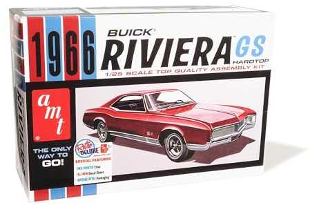 AMT - 1966 Buick Riviera GS Hardtop, Maßstab 1:25, Skill Level 2