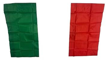 bandiera 60x90 cm italiana tricolore classico tifoso italia festa campione d'europa e campione del mondo SCUDETTO