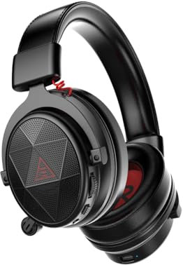EKSA E900X 5.8G Wireless Gaming Headset with Micphone for PC PS4, PS5, Computer, Laptop - Dual Mic ENC Call Noise Cancelling Headphones - 7.1 Srround Sound - Over Ear Headphones for TV, Music, Meeting