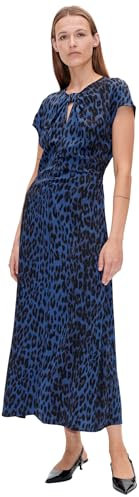 BAUM UND PFERDGARTEN Damen Akeyla Dress Kleid, Blauer Baum Leo, 36