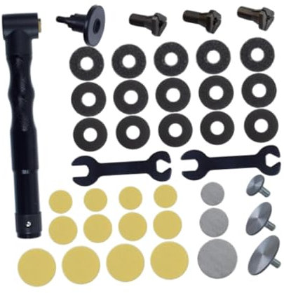 Sharplace Pieza de mano para herramienta rotativa con eje flexible de 90 grados, accesorio de 3 mm con portabrocas en forma de codo de 90 grados para suavizar y, Negro