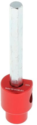 MagiDeal PVC-Rohr-Reibahle, Werkzeug, Solide, Effiziente Aluminiumlegierung, PVC-Fitting Saver zum Entfernen von Stecknäpfen, 0.5inch
