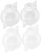 Toyvian 4Pcs Plant Root Propagation Box High Pressure Grafting Tool Air Layering for Plant Cutting Durable Transparent Design for Healthy Root Development and Versatile Gardening