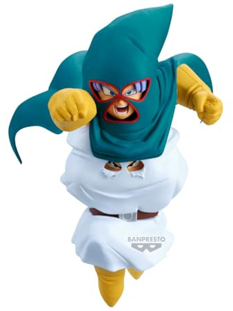 Banpresto Figura de Accion Mighty Mask (Vs Android 18 Vs Mr. Satan) Dragon Ball Z - Match Makers 13cm - PZ69646P Multicolor - Figura Coleccionable - Ideal para los fanáticos del Anime