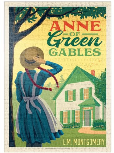 MyPuzzle Anne of Green Gables: Lucy Maud Montgomery - Premium 1000 Teile Puzzle - MyPuzzle Sonderkollektion von Anderson Design Group