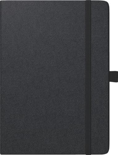 BRUNNEN 1072529907 Buchkalender Kompagnon TimeCenter Mod. 725 2027 A5, Kunststoff, schwarz: 2 Seiten = 1 Woche