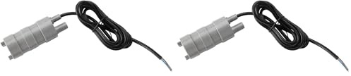 Offgridtec 24V Tauchpumpe, 10 L/min Fördermenge, 0,5 Bar Druck, 5 m Pumphöhe, IP68, geräuscharme 18W Pumpe mit 1,5 m Kabel, Wasser/Diesel/Alkoholtransfer, Camping, Wohnmobil, Marine & Off-Grid-Einsatz