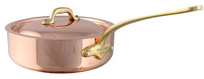 Mauviel 6723.21 M'Heritage M'150B Sauteuse avec Couvercle Cuivre Inox