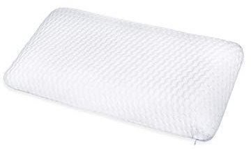 ABAKUHAUS Viscoelastischer Kopfkissen, Foam Kopfkissen, Optimaler Komfort Memory Foam Waschbaren Kopfkissenbezug Seitenschläfer aus Atmungsaktiver Luftdurchlässigen Materialien