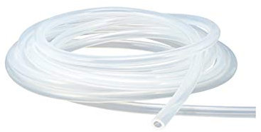 Antrella Tubo de Silicona de Grado Alimentario 8mm ID x OD 10mm Espesor de Pared 1mm Tubería de Agua, Manguera transparente 2 Metros de Longitud