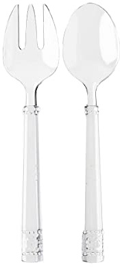 Juliska Isabella Acrylic Salad Server Set/2pc